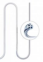 Трубка медицинская дренажная одноразовая силиконовая круглая с пазами 10Fr, Mederen 